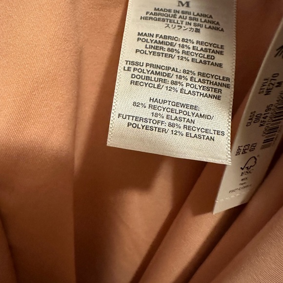 Madewell Second Wave Tie-Front One-Piece Swimsuit in Watercolor Floral Medium - Picture 7 of 10